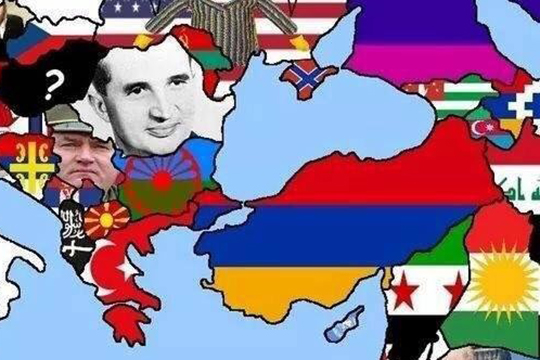 Եվրոպայի ամենասադրիչ քարտեզը. Թուրքիան ներկվել է Հայաստանի դրոշի գույներով