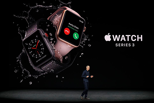 Apple-ը ներկայացրեց բջջային կապով ժամացույց