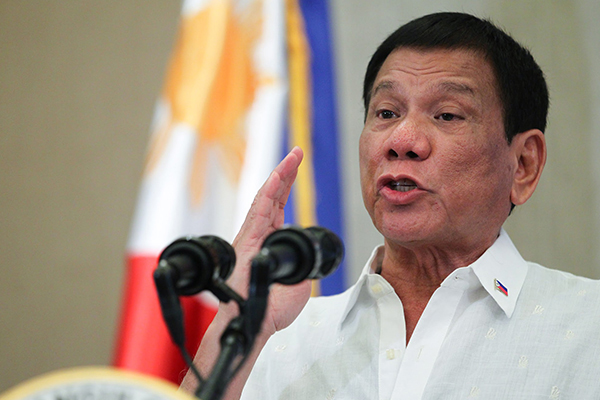 Ֆիլիպինների նախագահը հրամայել է այսուհետ սպանել միայն խոշոր թմրավաճառներին