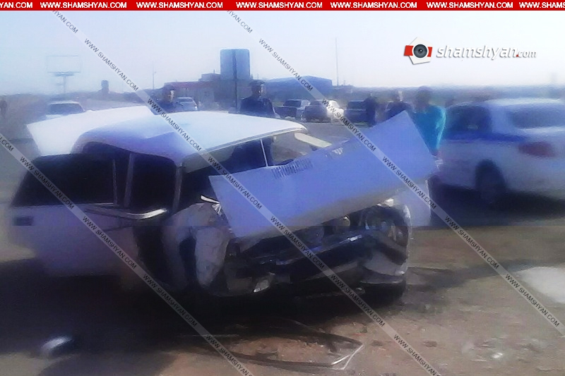 Ողբերգական վթար Արարատում. 26-ամյա վարորդը «ՎԱԶ-2107»-ով մխրճվել է «ԿԱՄԱԶ»-ի մեջ, կա  զոհ և վիրավորներ