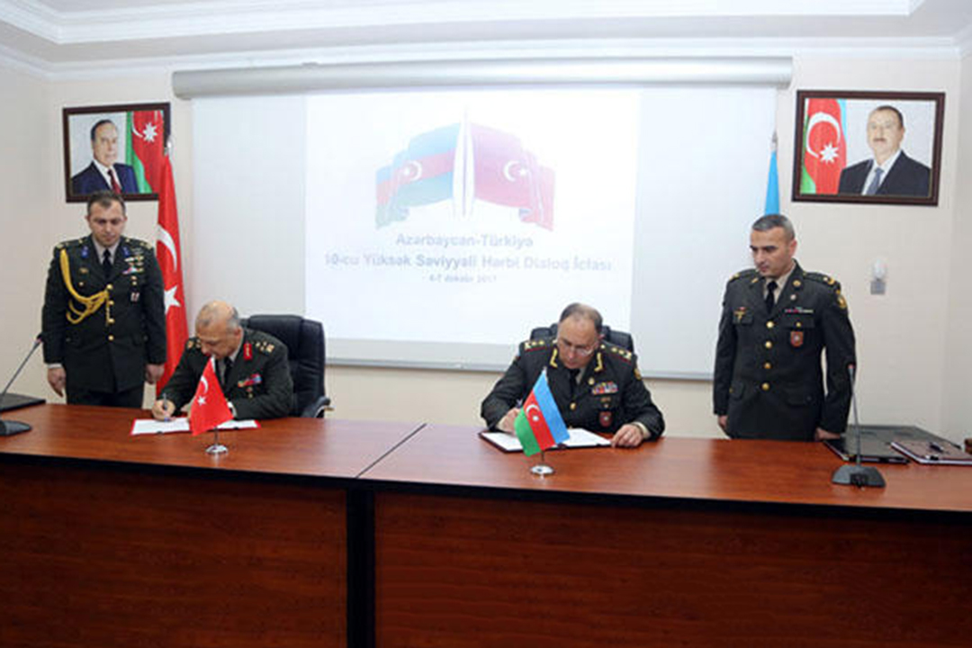 Ադրբեջանի պաշտպանության նախարարությունը և Թուրքիայի Գլխավոր շտաբն արձանագրություն են ստորագրել