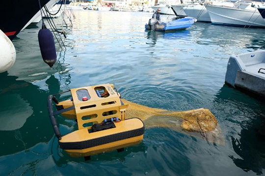 Ֆրանսիայում ռոբոտ-մեդուզան ծովի աղբը կհավաքի
