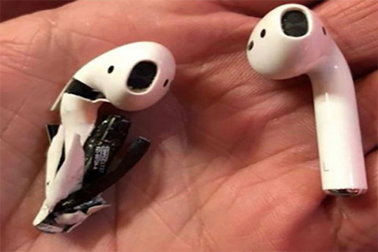 Apple-ի AirPods անլար ականջակալները պայթել են