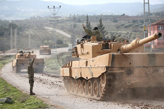 Թուրքական զորքերը Աֆրին են մտել