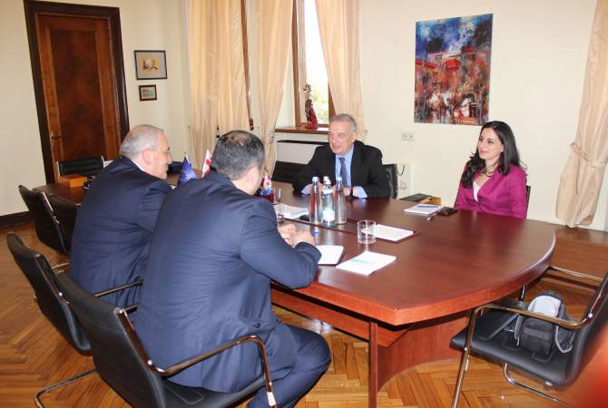 Վրաստանի խորհրդարանի նախագահը կայցելի Հայաստան. դեսպան Սադոյանը հանդիպել է Գիորգի Վոլսկուն