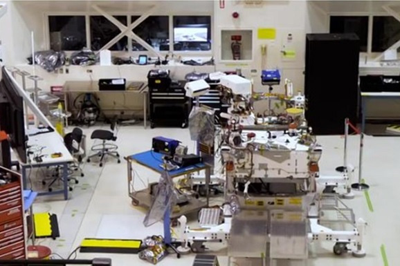 NASA-ն մարսագնացի հավաքման աշխատանքները հեռարձակում է ուղիղ եթերում