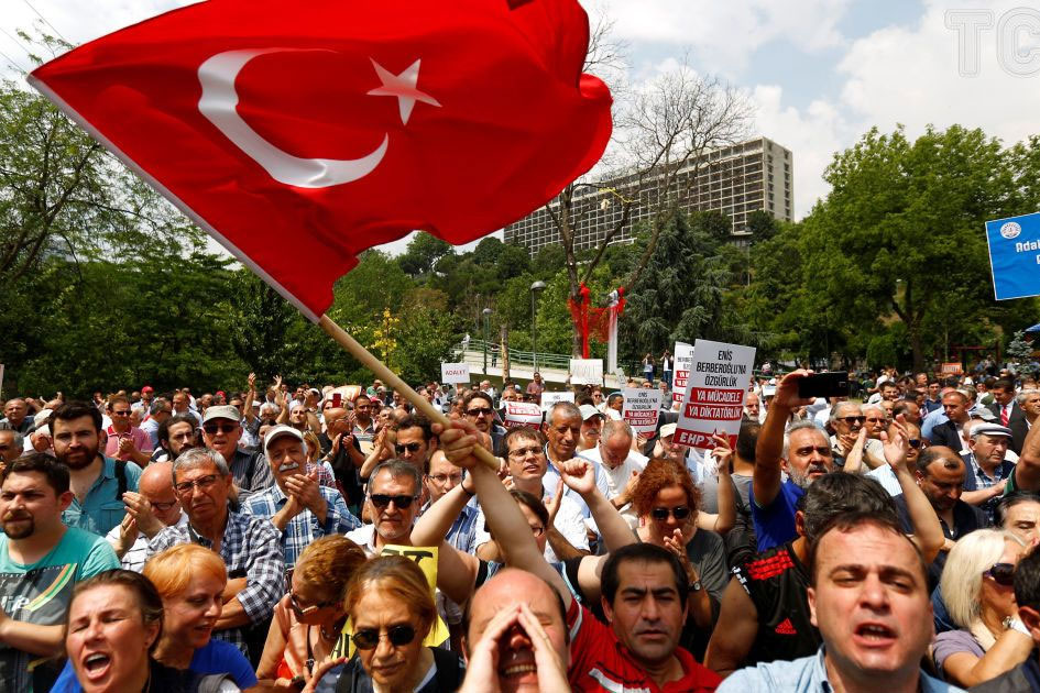 Թուրքիայում արդեն երրորդ օրն է, ինչ շարունակվում են ցուցերը