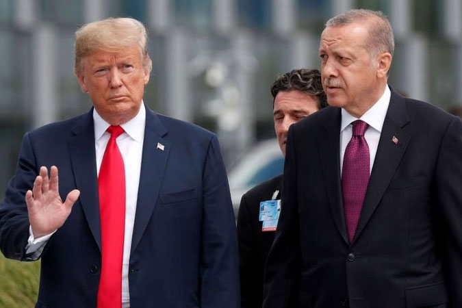 Թրամփը հայտարարել է, որ ԱՄՆ-ը շատ լավ հարաբերություններ ունի Թուրքիայի հետ