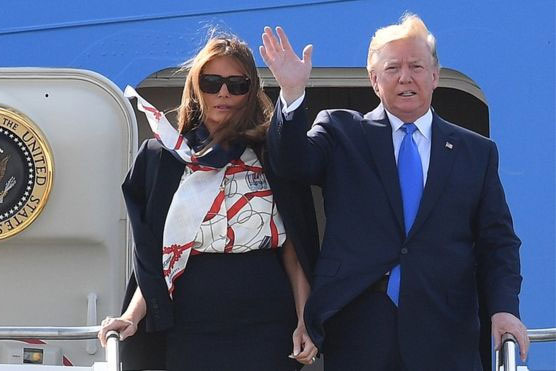 ԱՄՆ նախագահը մոռացել է իր կնոջ մասին թռիչքից առաջ