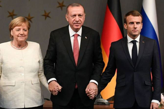 Գերմանիայի, Ֆրանսիայի և Թուրքիայի առաջնորդները հեռախոսազրույց են ունեցել