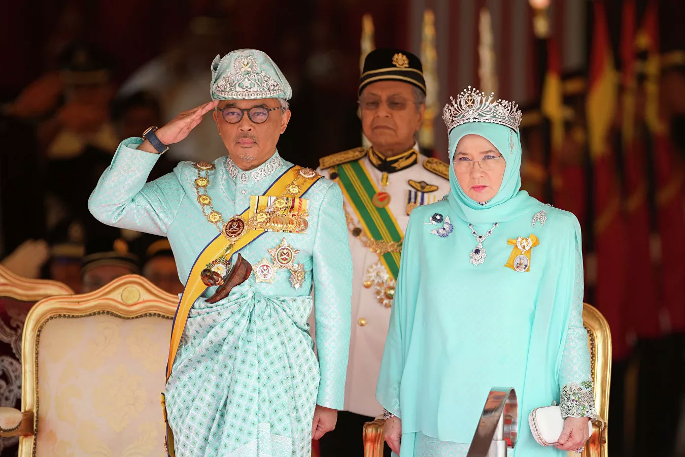 Մալայզիայի թագավորն ու թագուհին անցել են կարանտինային ռեժիմի. РИА Новости