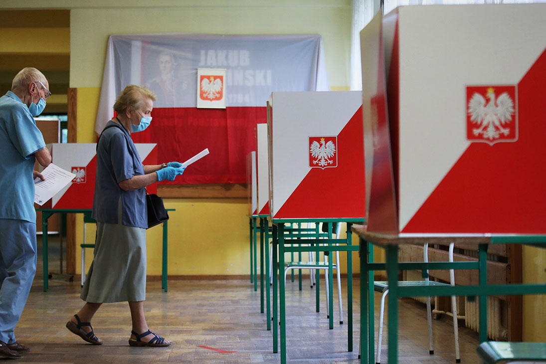 Լեհաստանում մեկնարկել է նախագահական ընտրությունների երկրորդ փուլը