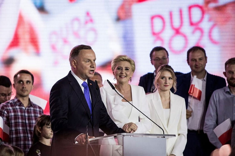 Անջեյ Դուդան հաղթանակ է տանում Լեհաստանի նախագահական ընտրություններում