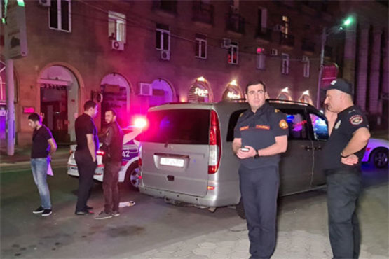 Սպանության փորձ՝ Երևանում. Սախարովի հրապարակի մոտ կրակել են ավտոմեքենայի վրա