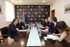 Վասիլիս Մարագոսը վերահաստատել է ԵՄ-ի աջակցությունը Հայաստանում արդարադատության ոլորտի բարեփոխումներին