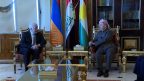 Նախագահ Խաչատուրյանը հանդիպել է Իրաքյան Քուրդիստանի նախագահ Բարզանիի հետ