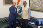 Վահագն Աֆյանը հանդիպել է Հնդկաստանի ԱԳ նախարարի Արևմտյան ուղղության հարցերով նորանշանակ տեղակալ-քարտուղարի հետ