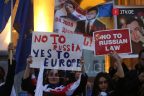 Վրաստանի խորհրդարանի մոտ բողոքի ցույց է՝ «Օտարերկրյա ազդեցության թափանցիկության» օրինագծի դեմ