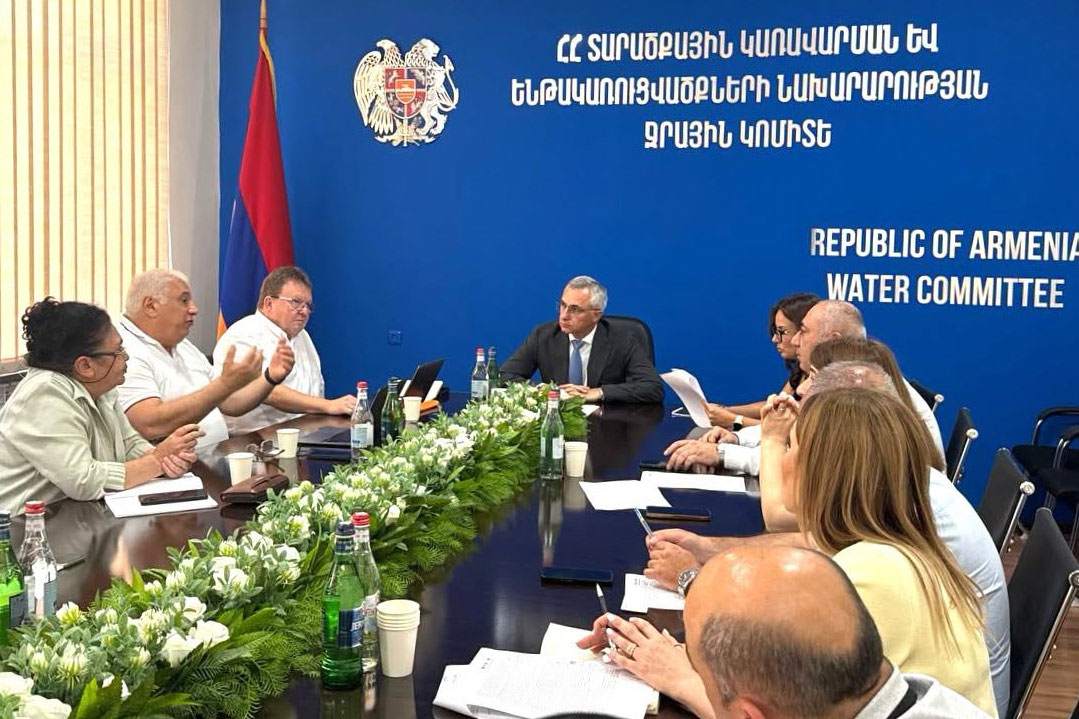 Ջրային կոմիտեում քննարկվել են «Վեոլիա Ջրի» անկախ տեխնիկական աուդիտորական ծառայությունների ձեռքբերման պայմանագրի դրույթները