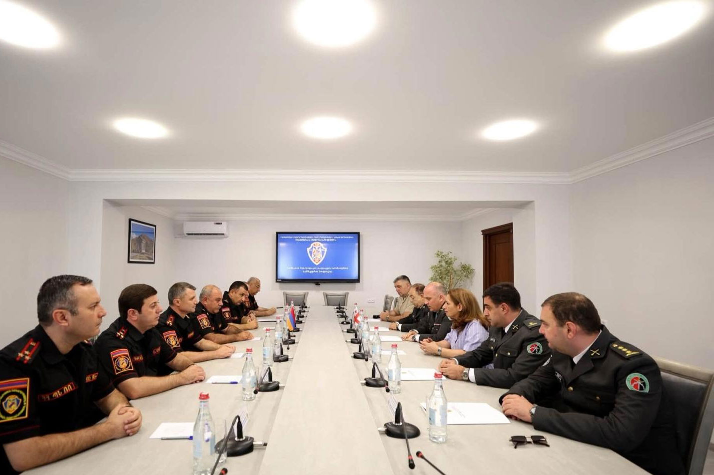 Եռօրյա այցով Հայաստանում է գտնվում Վրաստանի պաշտպանության ուժերի ռազմական ոստիկանության դեպարտամենտի պետը