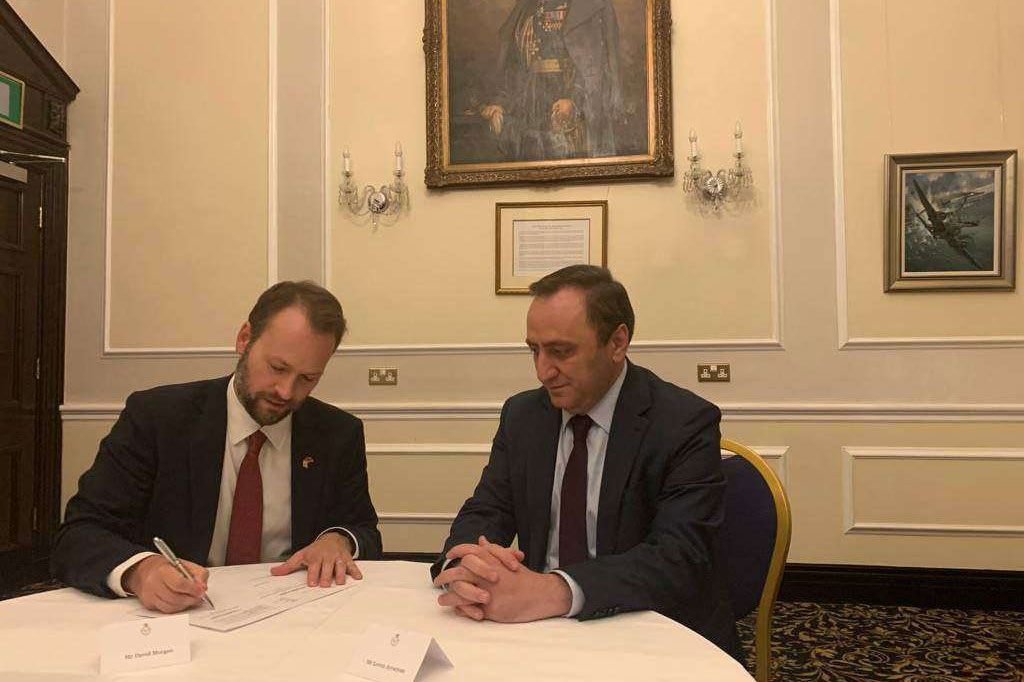 The program of Armenian-British cooperation in the field of defense was signed