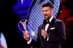 Djokovic was recognized as the athlete of the year by Laureus