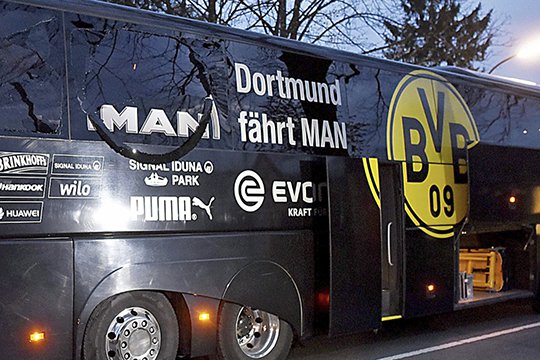 Автобус «Боруссии» взорвал россиянин – чтобы заработать на упавших акциях клуба: прокуратура Германии