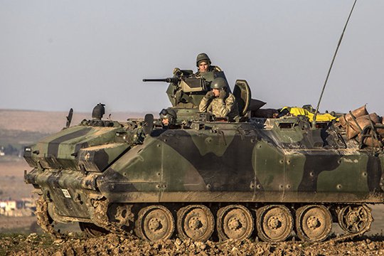 Армия Турции атаковала курдов в Сирии и понесла потери