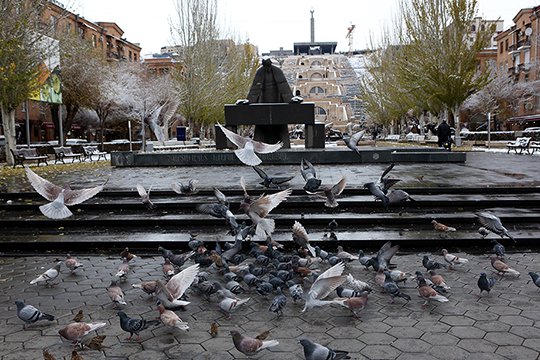 В Ереване в ближайшие дни воздух днем прогреется до 12-13 градусов тепла