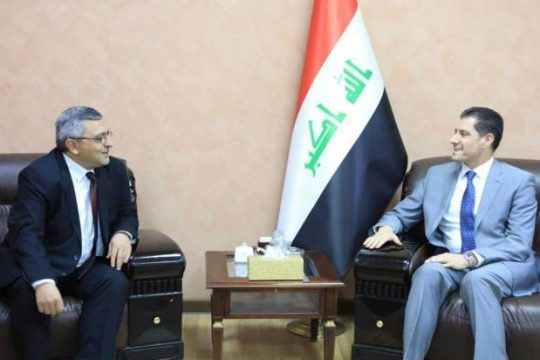 Посол Армении встретился с министром планирования Ирака