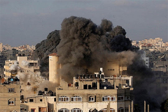 Израиль нанес ответный удар после обстрелов из Газы