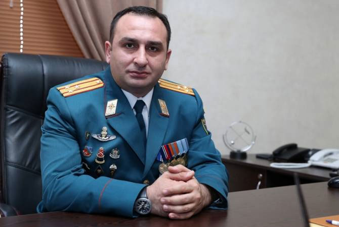 Уволен директор спасательной службы МЧС Армении Артак Нагапетян