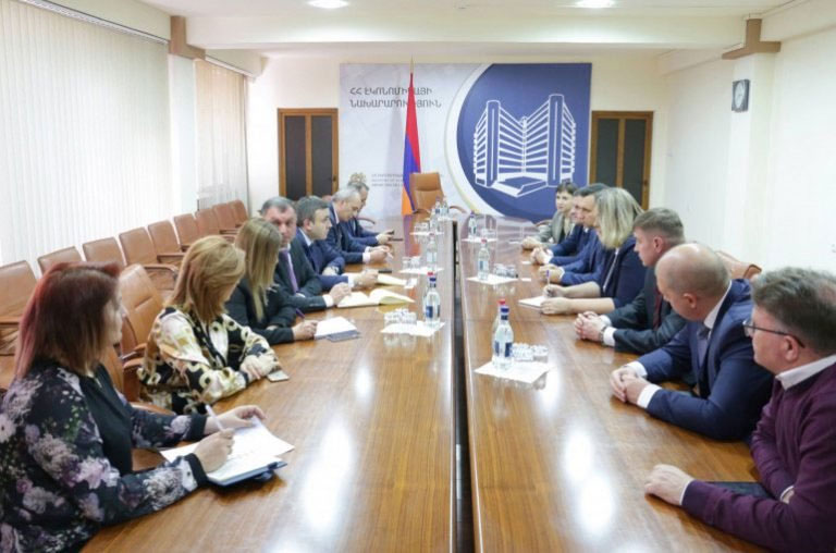 Тульская область РФ заинтересована в активизации многостороннего сотрудничества с Арменией