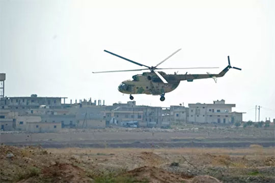 Вертолет сирийских ВВС сбит в Идлибе