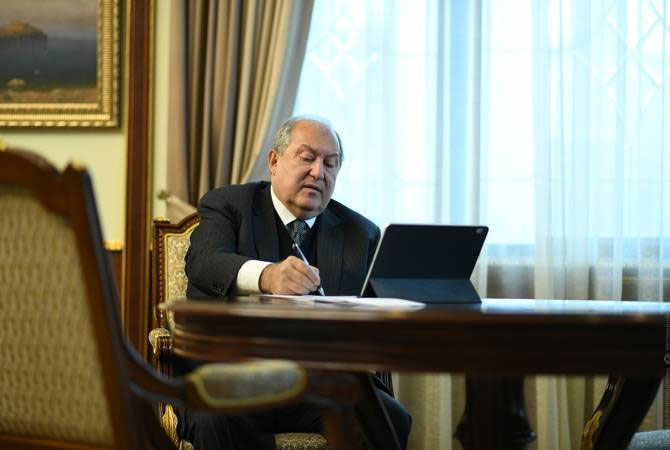 Армен Саркисян подписал ряд законов