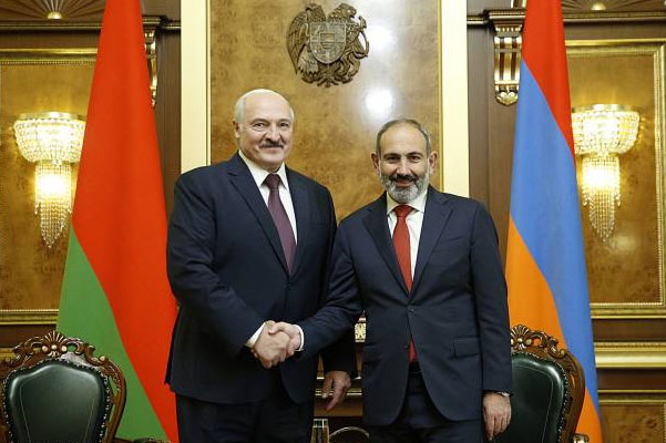 Никол Пашинян в связи с днем независимости Беларуси направил Александру Лукашенко поздравительное послание