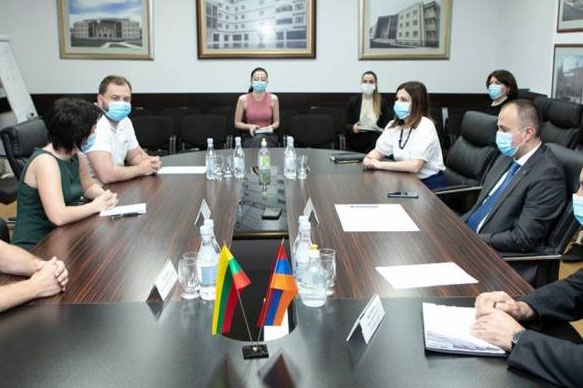 Группа литовских врачей и экспертов завершила свою миссию в Армении