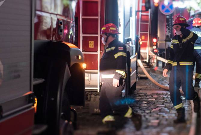 Пожар в центре Тбилиси – погибли два человека