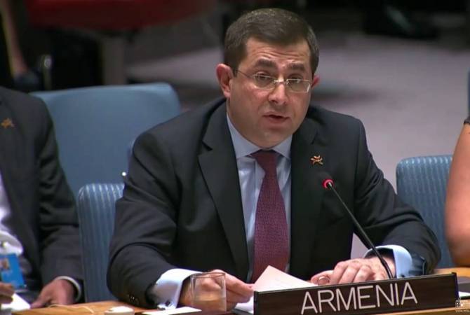 Представитель Армении в ООН представил председателю СБ посягательства Азербайджана