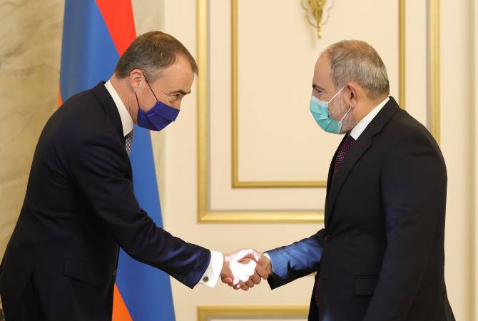 Премьер-министр Армении принял специального представителя ЕС по вопросам Южного Кавказа
