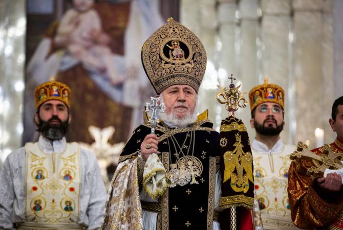 Католикос Всех Армян отбыл в Москву