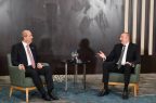 Ильхам Алиев встретился с президентом самопровозглашенного турецкого государства Северного Кипра