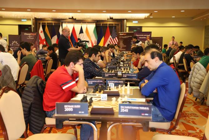 Завершился второй тур «Chessmood Open»: таблицу турнира с дополнительным показателем возглавляет Мануэл Петросян