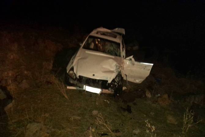 В результате ДТП на трассе Раздан-Бжни погибли три человека