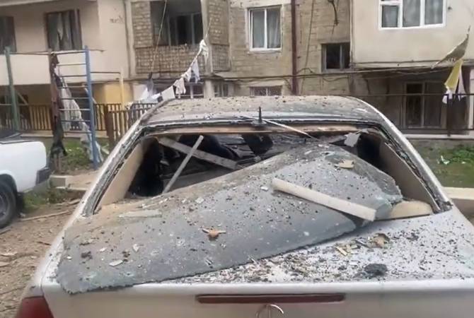 В результате военных действий Азербайджана есть жертвы и раненые: Аппарат президента НК