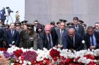 Военное руководство Армении в Цицернакаберде почтило память жертв Геноцида армян