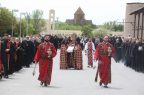 В Первопрестольном Святом Эчмиадзине отслужена литургия поминовения Святых мучеников Геноцида армян