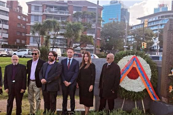 Франция безоговорочно поддержит Армению: посол на мероприятии в Монтевидео по случаю годовщины Геноцида армян
