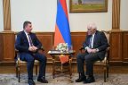 Президент Армении принял министра территориального управления и инфраструктуры
