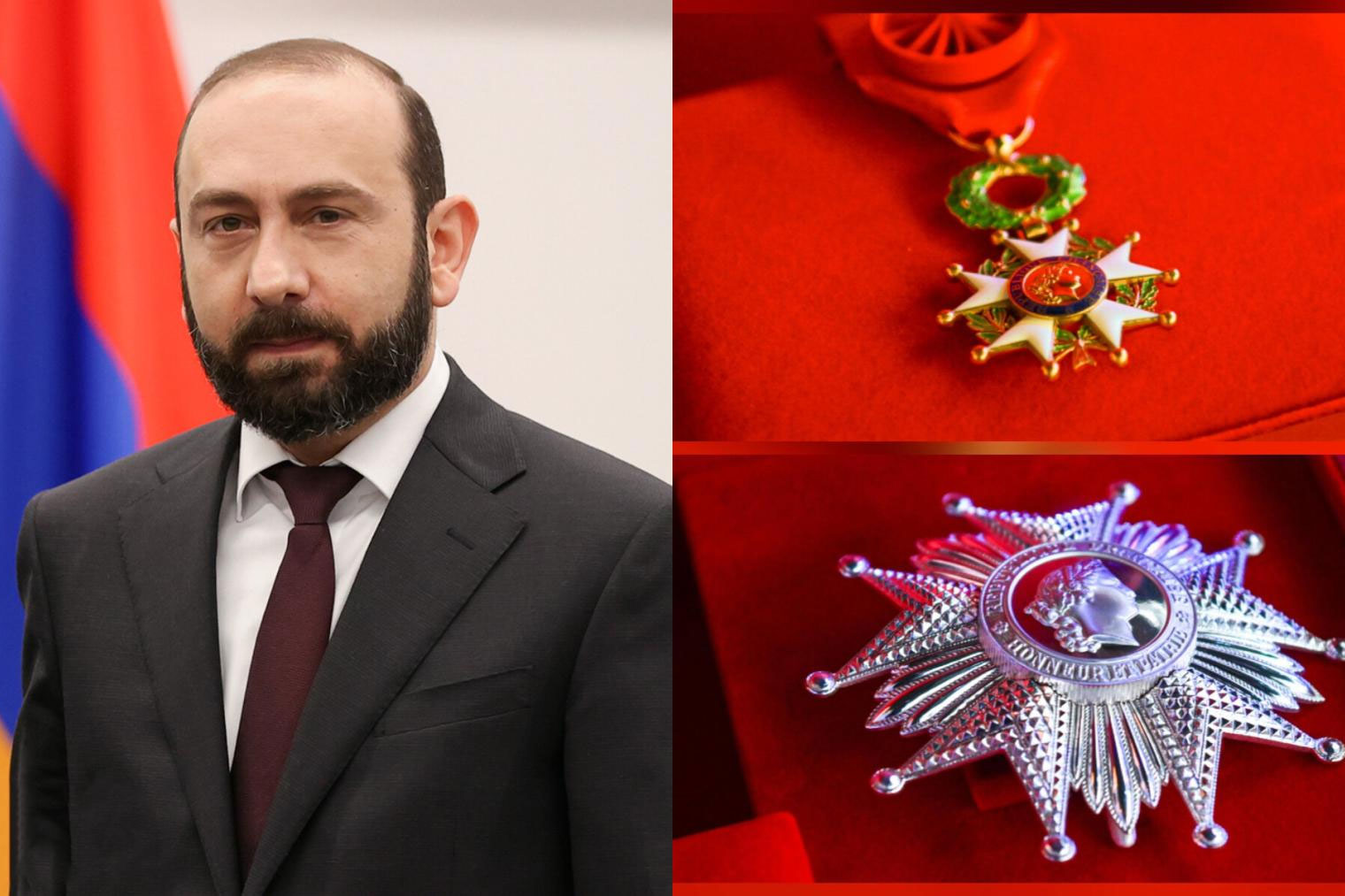 Приказом президента Франции министр иностранных дел Армении награжден орденом Великого офицера Почетного легиона